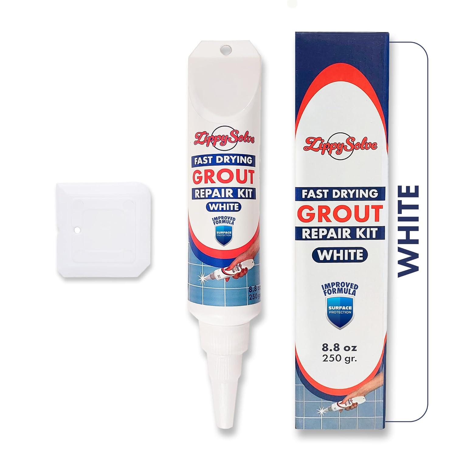 Tile Grout Showdown: Fast-Drying Squeeze Tube & Waterproof Repair Kit
