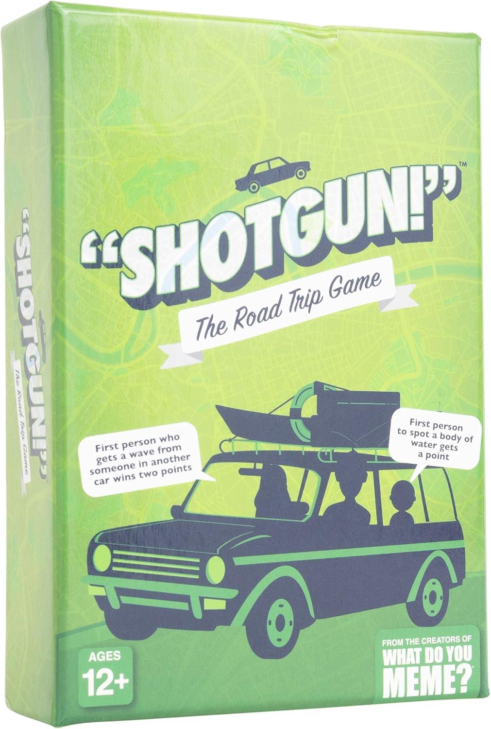 WHAT DO YOU MEME? Shotgun! - Surprise: 10-Minute Travel Game for Families (No Screens Allowed!)