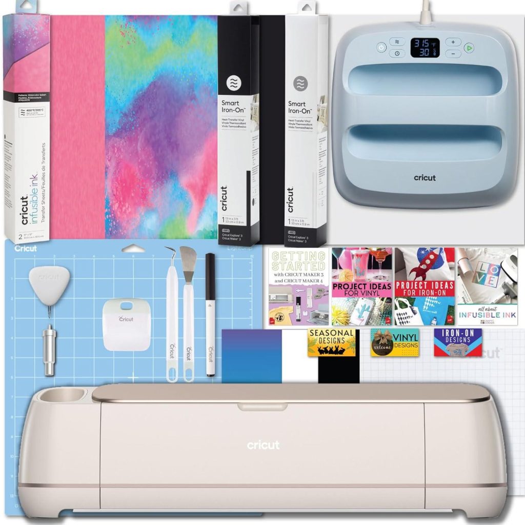 Best Cricut Combo Bundle – Maker 4 & Easy Press 3 Review Sublimation Projects