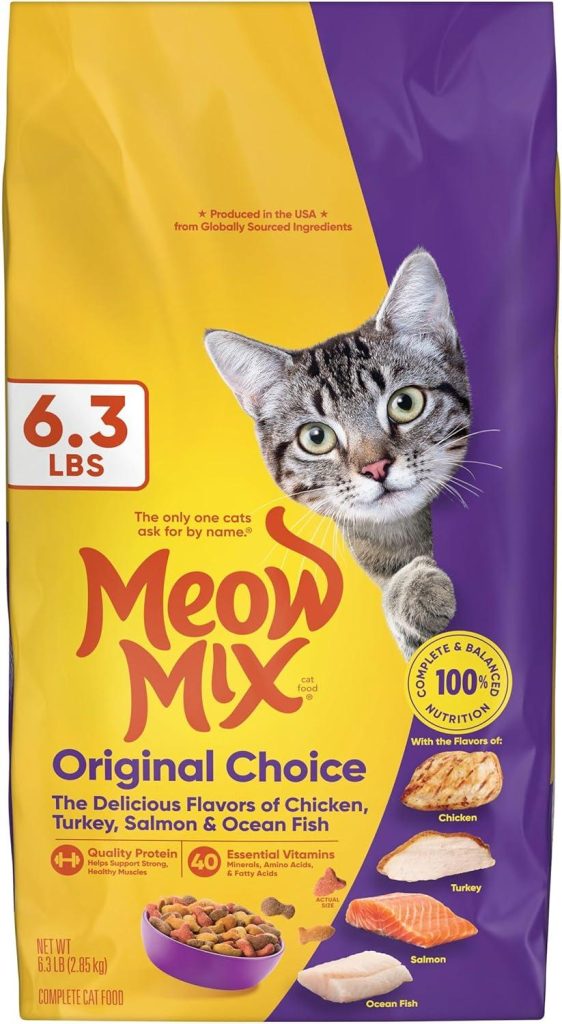 Top-Rated Best Dry Cat Food – Meow Mix Original Choice 6.3L Bag Review