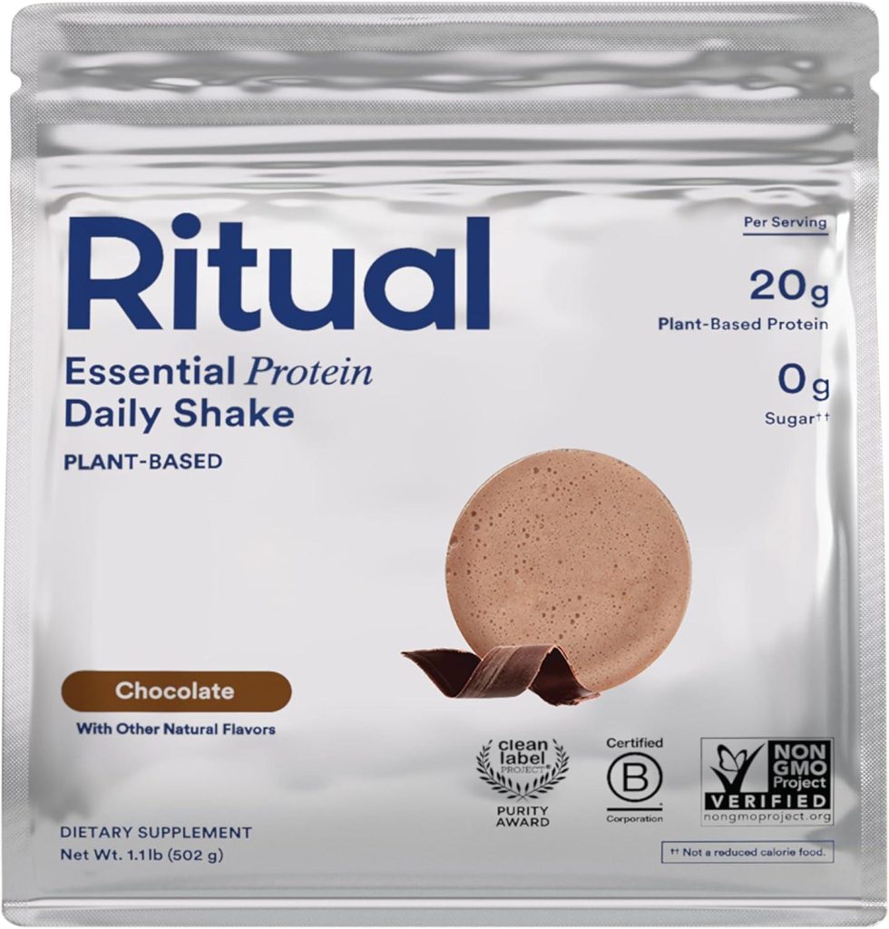Best Premium Protein Powder – Ritual Pea Protein with BCAA 20g Organic Recovery Chocolate Review