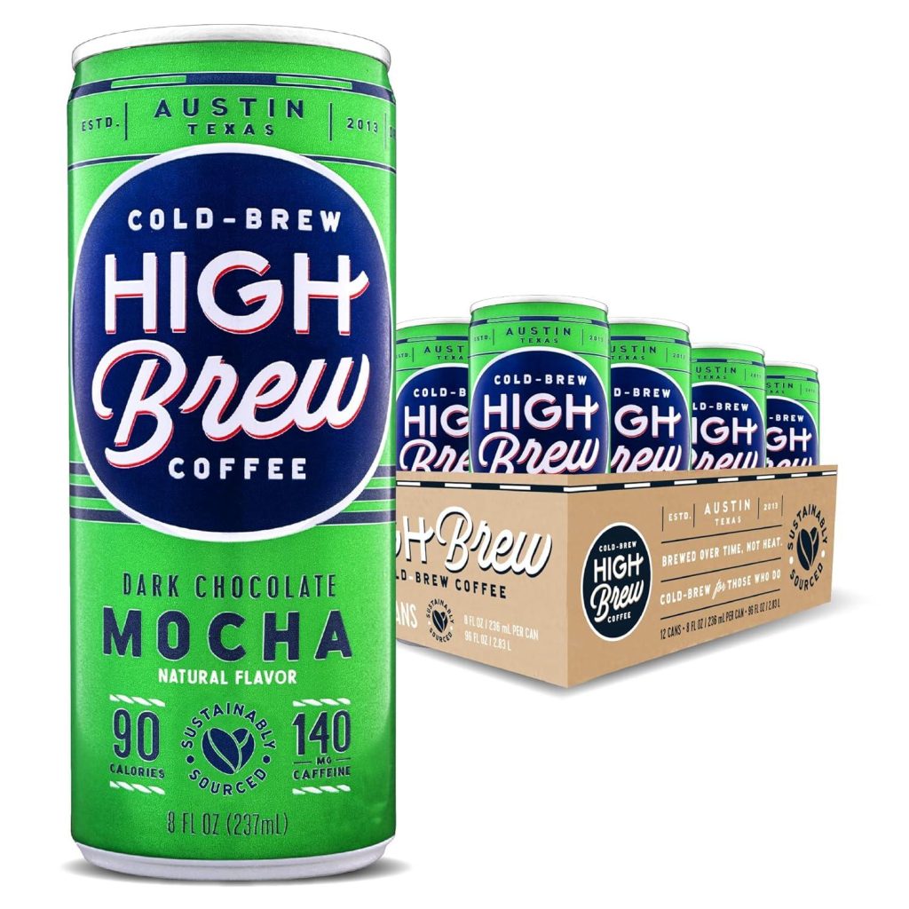 Best Ready-To-Drink Coffee – High Brew Coffee, Cold Brew Coffee, Dark Chocolate Mocha Review