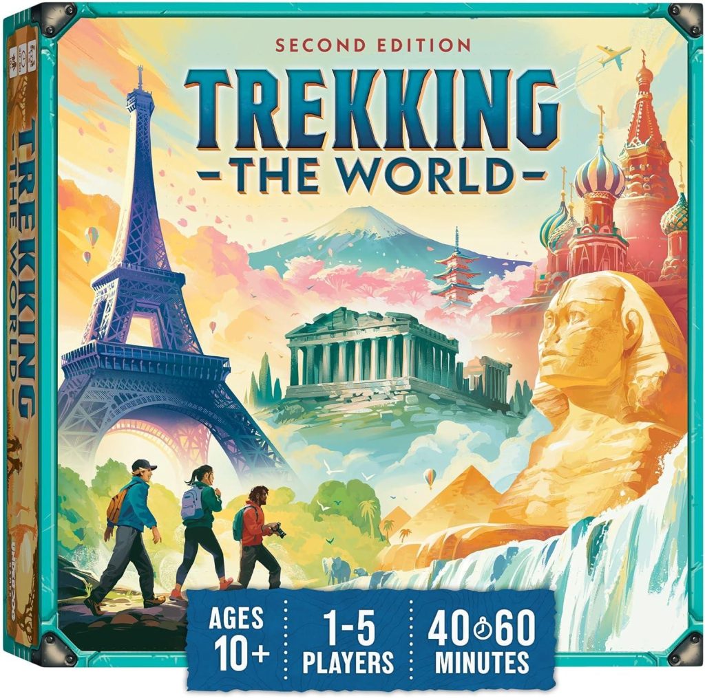 Best Travel Strategy Game – Underdog Games Trekking the World 2nd Edition Review