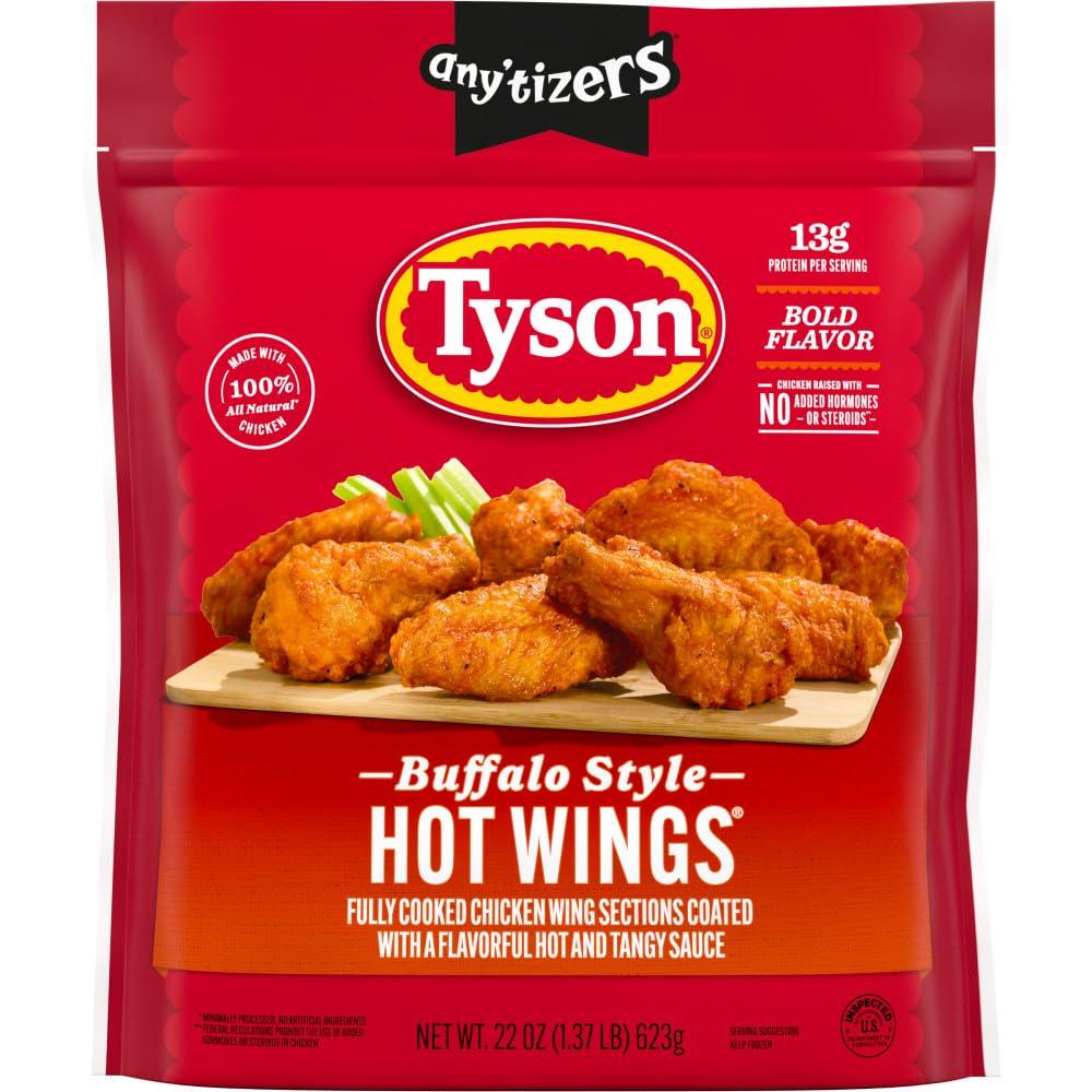 Best Frozen Wings – Tyson Any’tizers Buffalo Style Chicken Wings Review