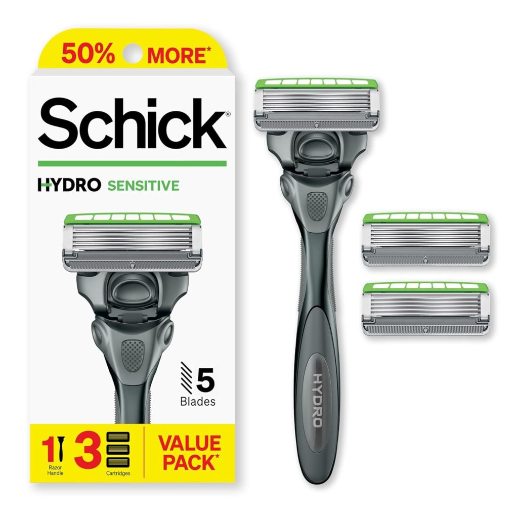 Best Men’s Razor – Schick Hydro Sensitive Razor Review
