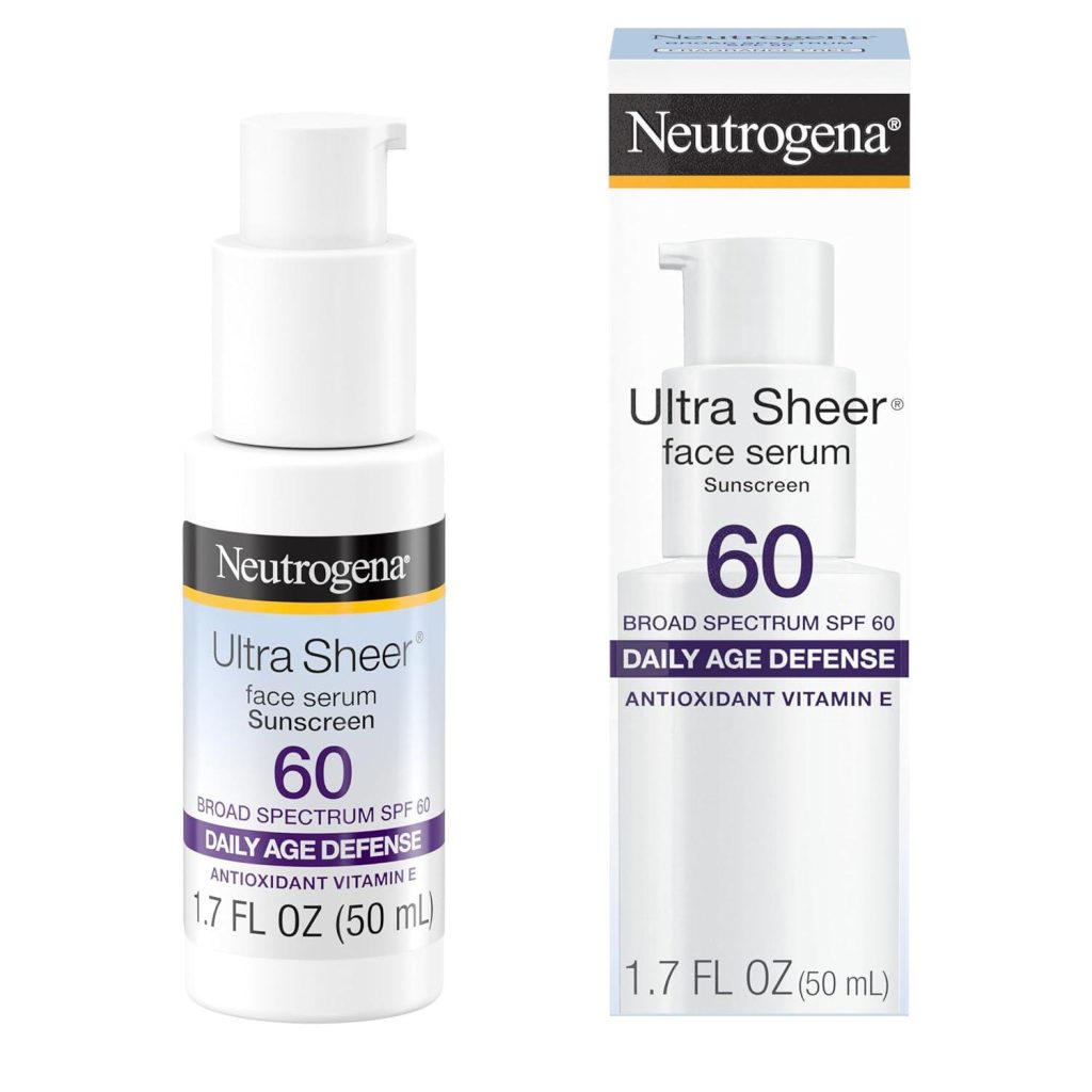Best Face Sunscreen – Neutrogena Ultra Sheer SPF 60 Review