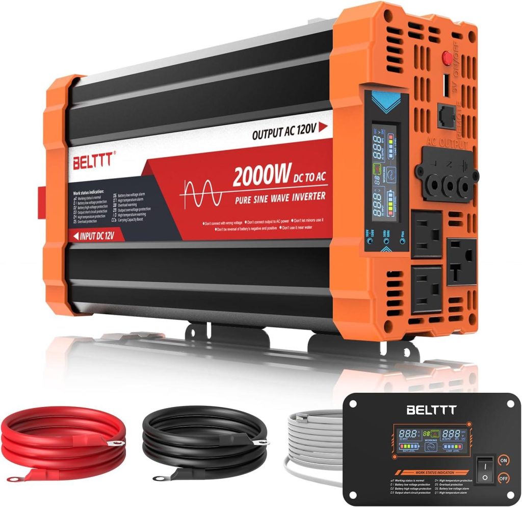 Best Car Power Inverter – BELTTT 2000W Pure Sine Wave Review
