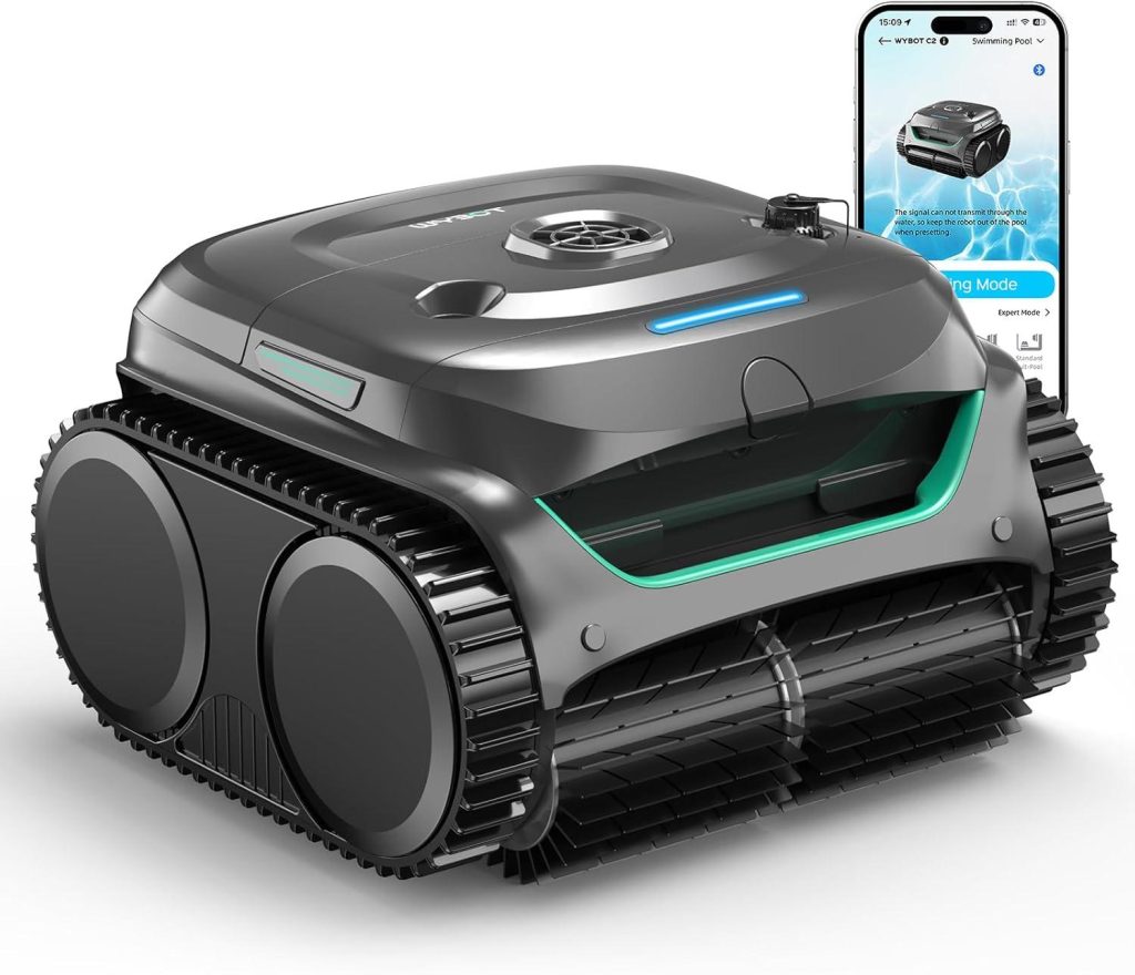 Best Pool Cleaner – WYBOT C2 Cordless Robotic Pool Vacuum Review