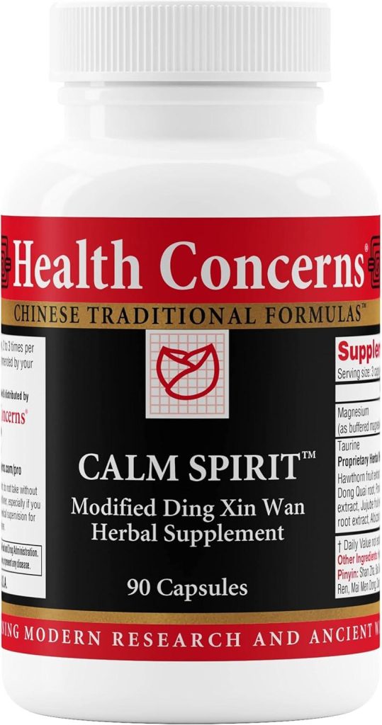 Best Stress Relief Supplement – Health Concerns Calm Spirit Review