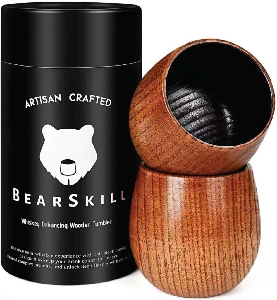 Best Whiskey Tumbler – BearSkill Charred Wooden Bourbon Glass Review