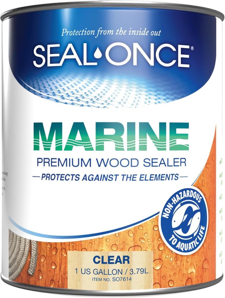 Best Wood Sealer – SEAL-ONCE MARINE 1 Gallon Review
