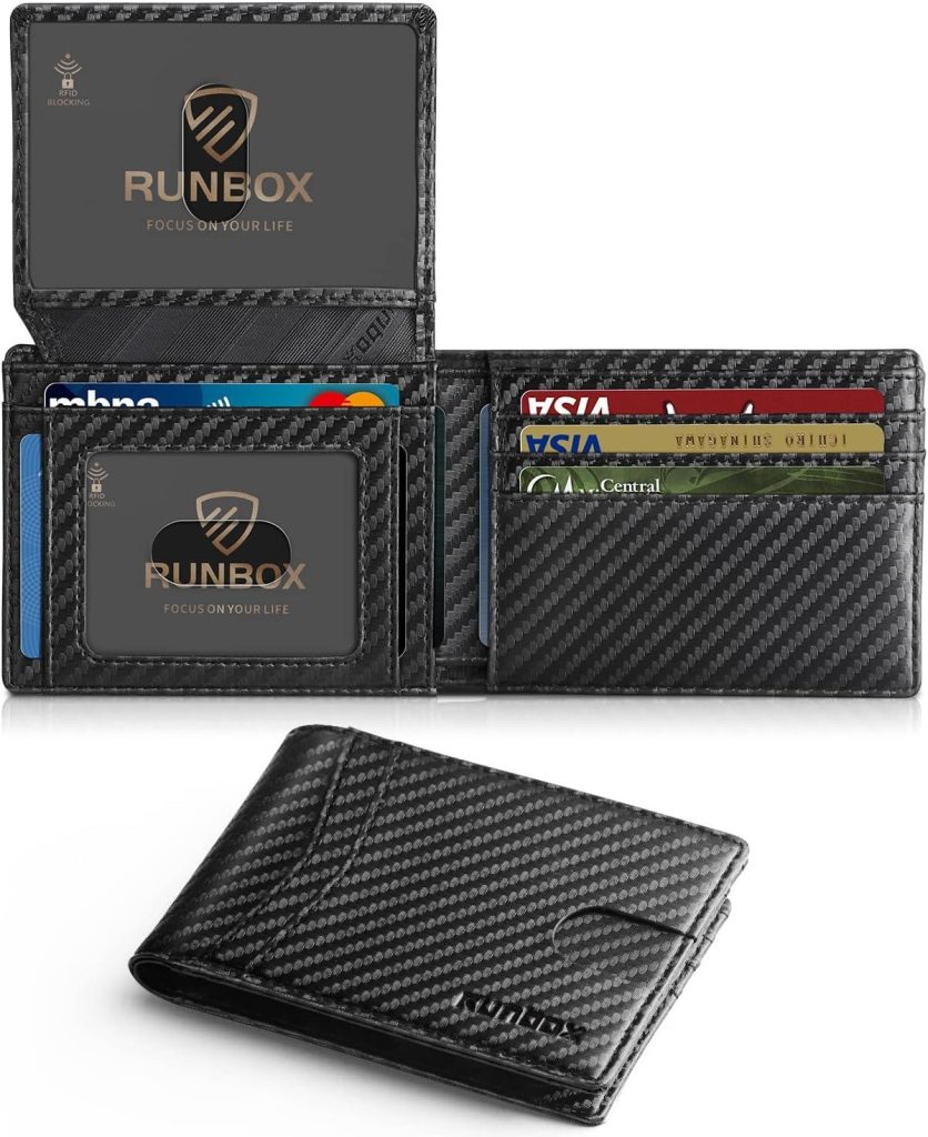 Best Wallet for Men – RUNBOX Slim RFID Leather 2 ID Window Review