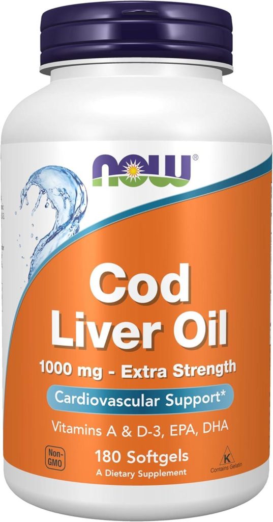Best Cod Liver Oil – NOW Foods Supplements 1,000 mg Review