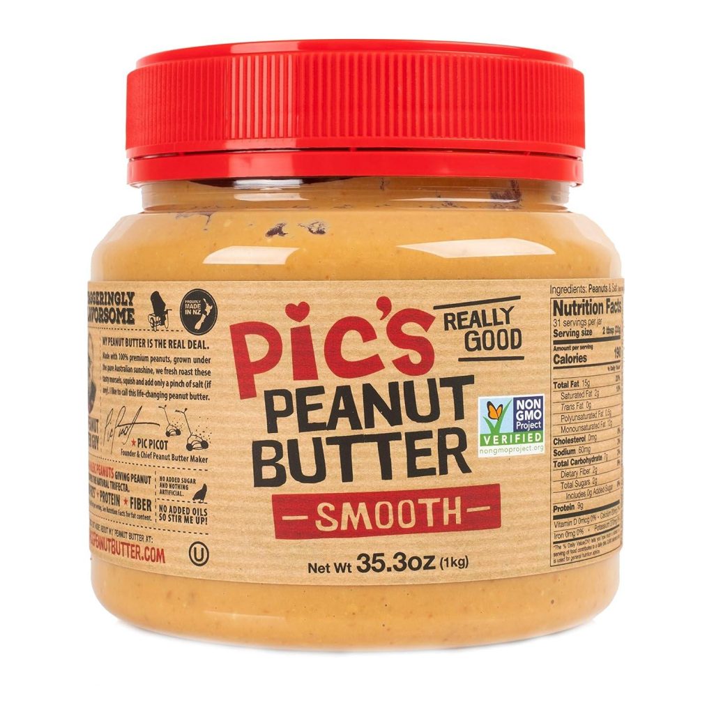 Best Peanut Butter – Pic’s Smooth Peanut Butter (35.3oz) Review
