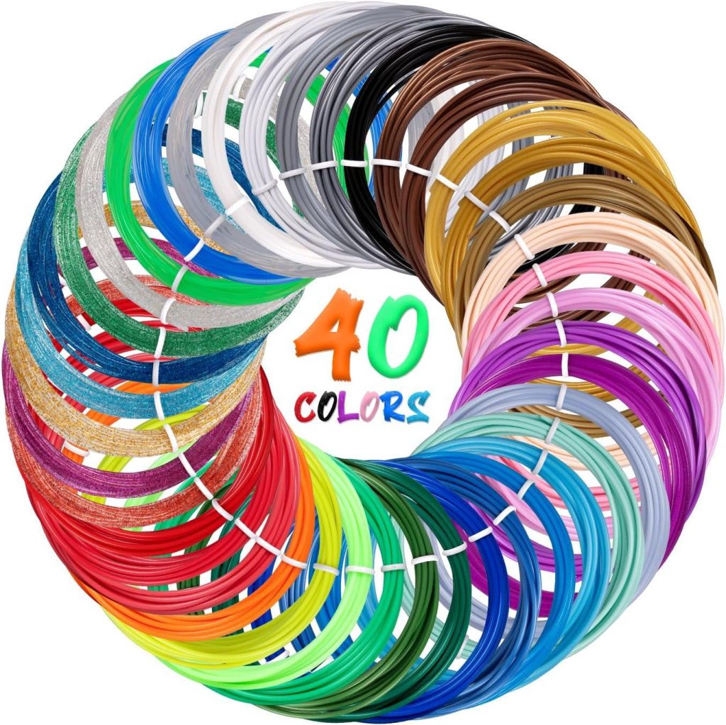 Best 3D Pen Filament – Kretrum 40 Colors PLA Review