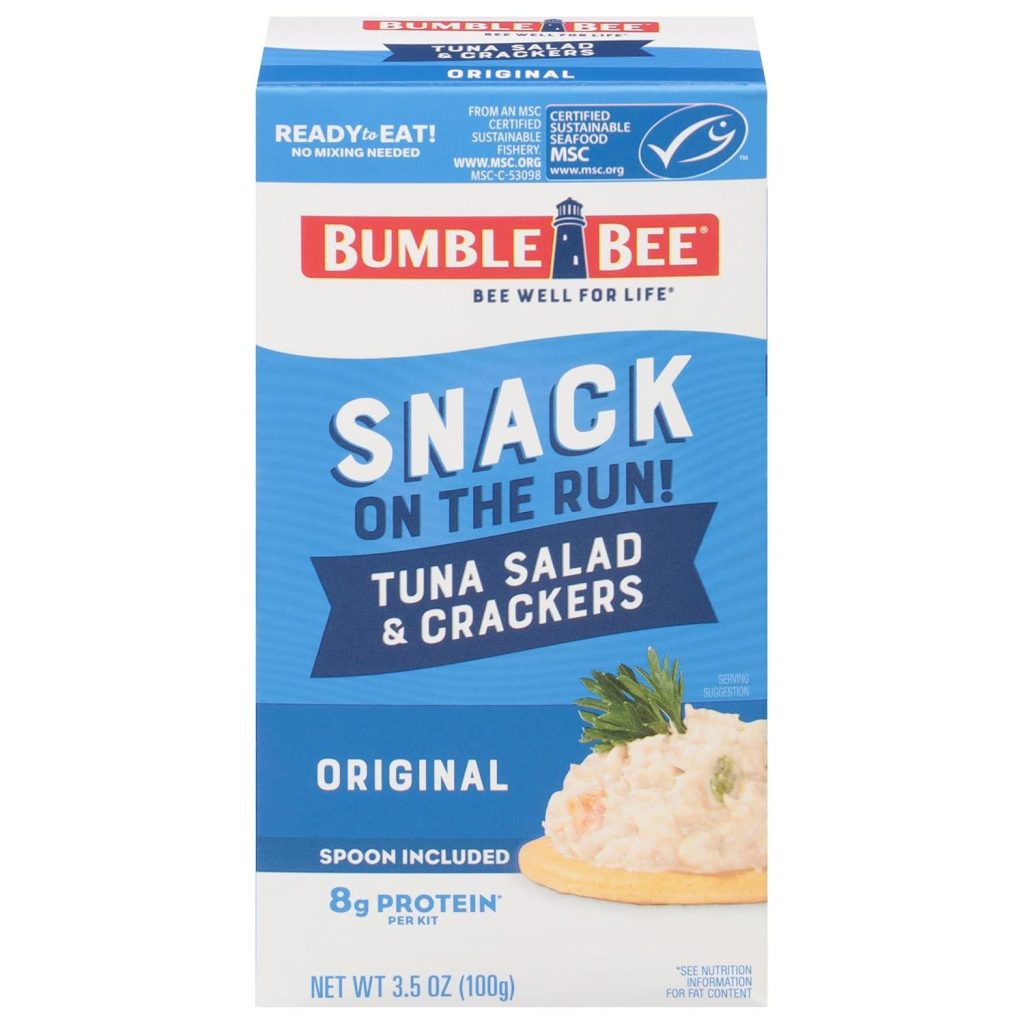 Best Protein Snack – Bumble Bee Snack On The Run Tuna Salad Review