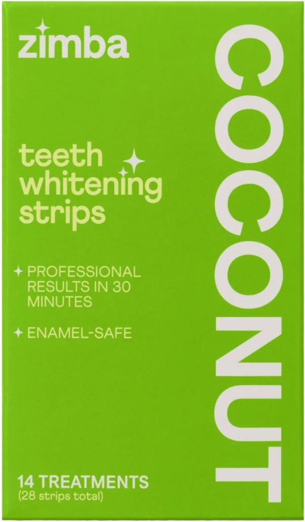 Best Teeth Whitening Strips – Zimba Coconut Flavor Review