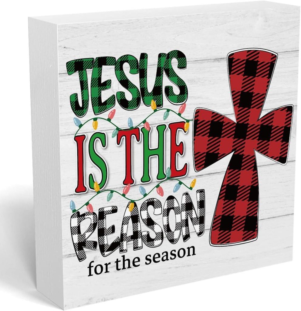 Best Home Decor – Christmas Sign Decor Jesus Is The Reason Review