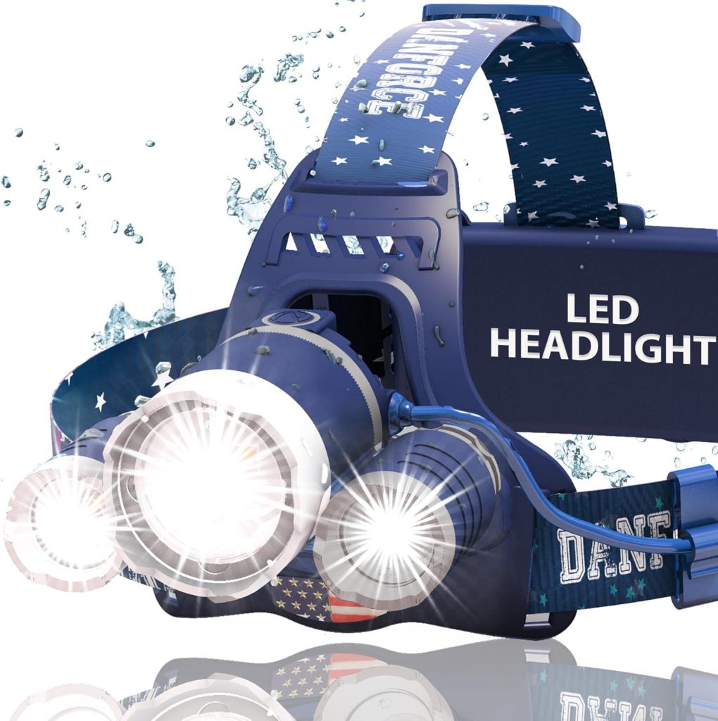 Best Headlamp – DanForce USB Rechargeable LED 1080 Lumen Review