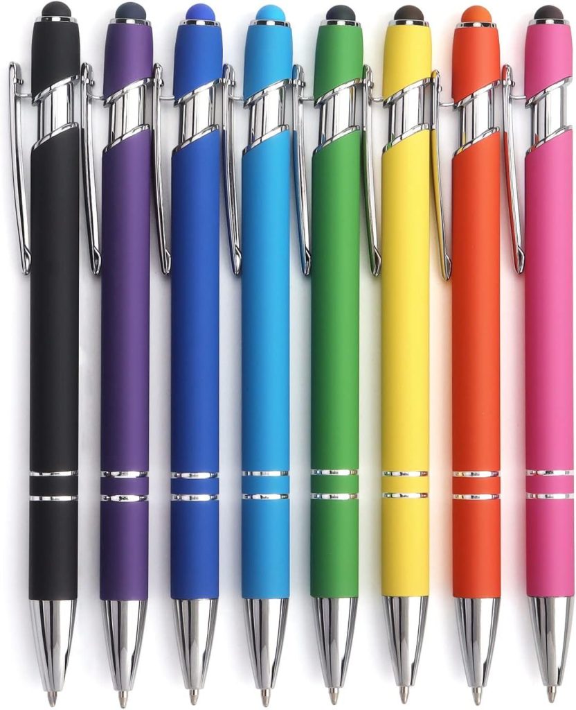Best Writing Tools – 8 Pack Ballpoint Pen 2-in-1 Stylus Review