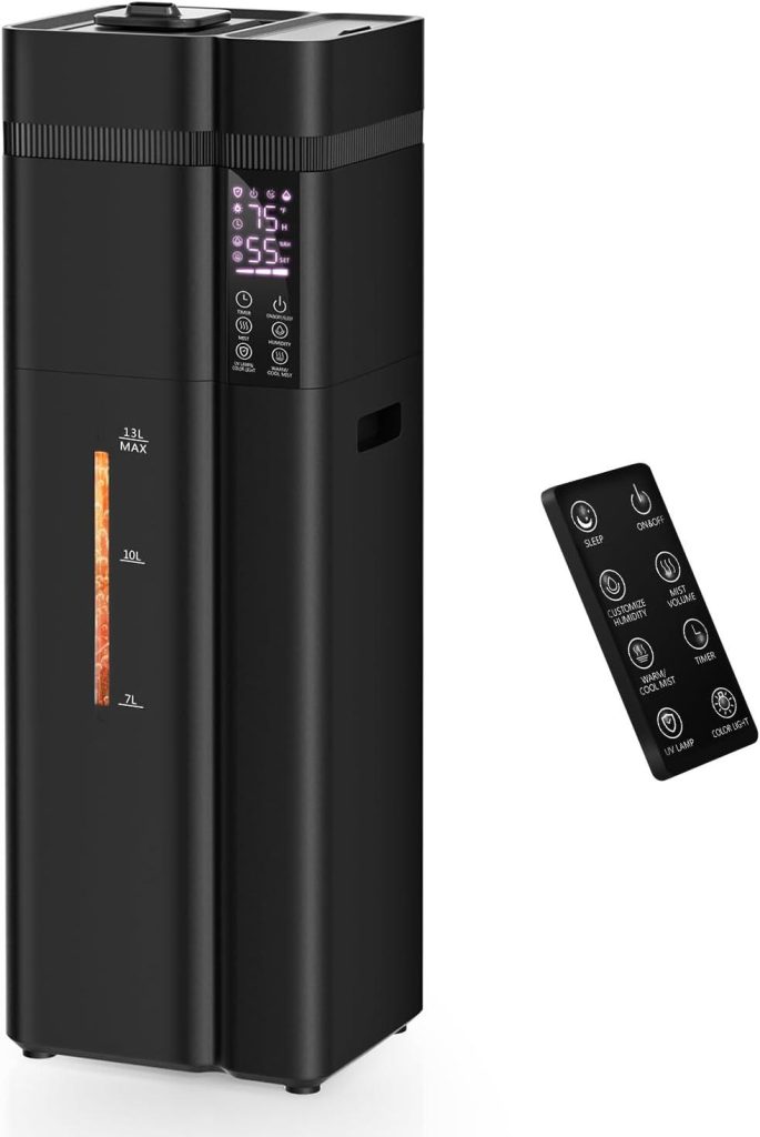 Best Humidifier – Zeova 13L Ultrasonic Warm & Cool Mist Review