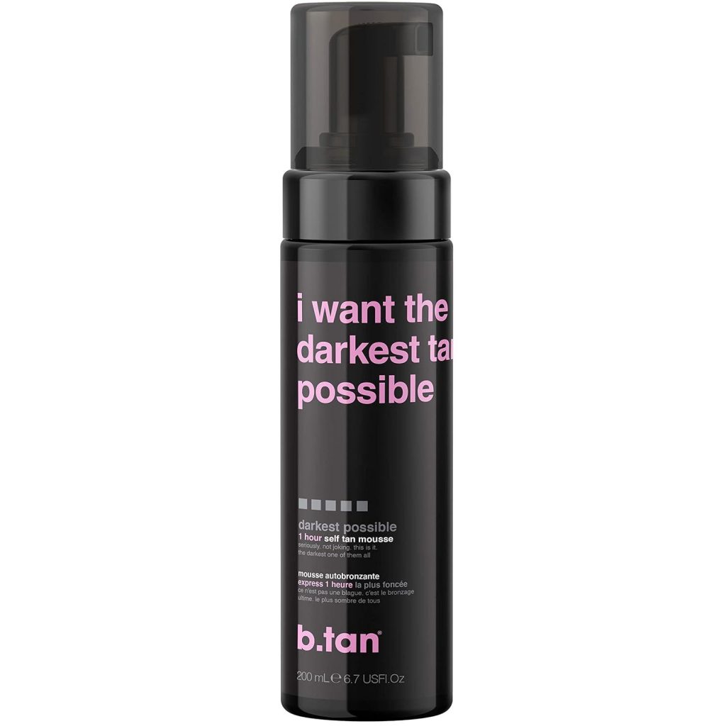 Best Tanning Lotion – b.tan Ultra Dark Self Tanner Mousse Review