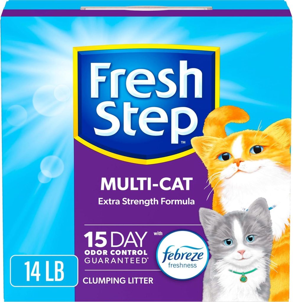 Best Multi-Cat Litter – Fresh Step Clumping Cat Litter Review