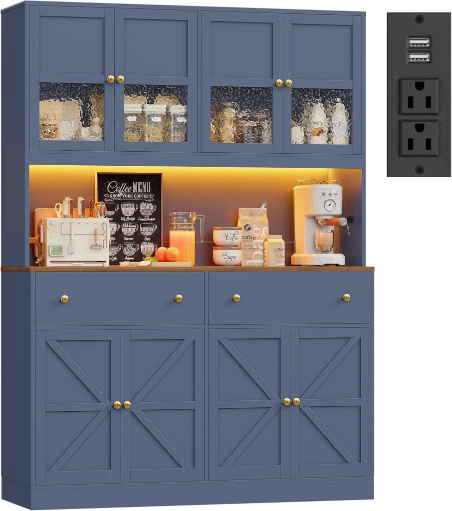 Best Pantry Cabinet – FINETONES 71″ with LED Light Review