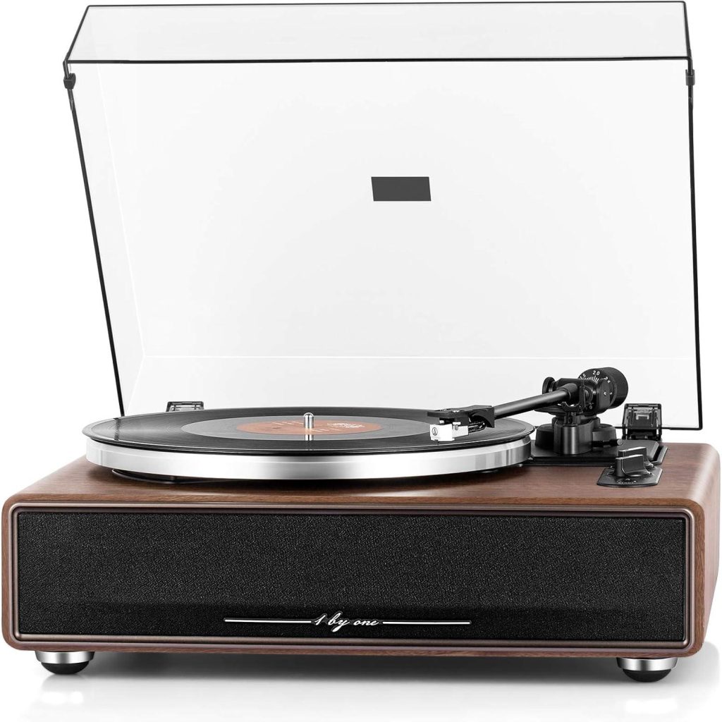 Best Turntable – 1 by ONE High Fidelity Belt Drive Turntable Review