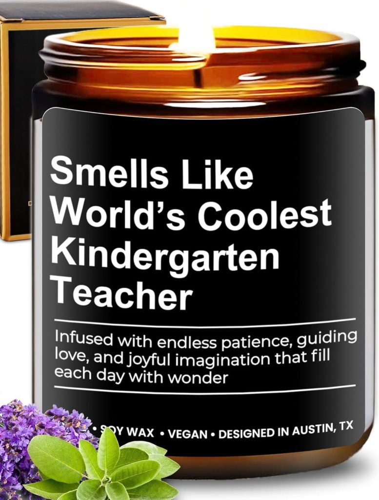 Best Teacher Gift – Rosa Vila World’s Coolest Kindergarten Candle Review