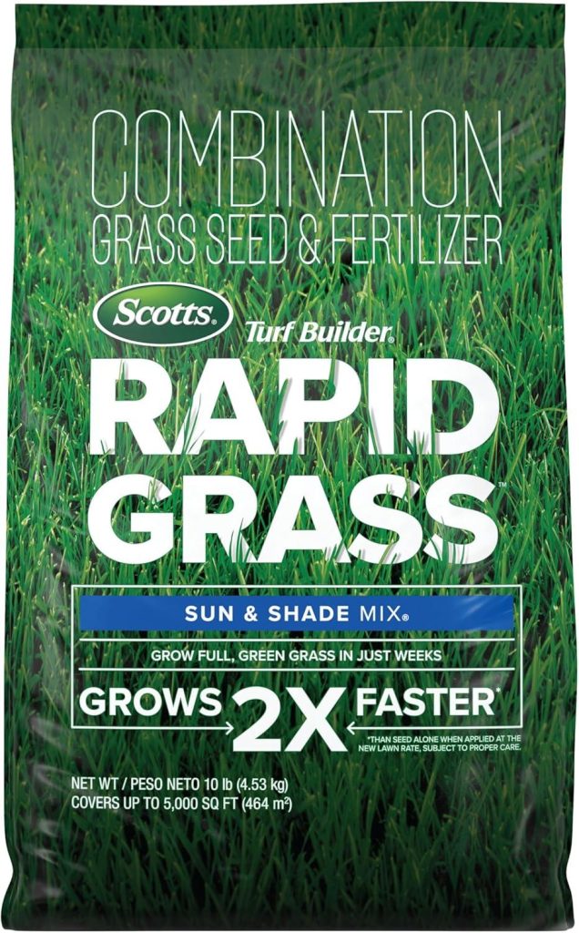 Best Lawn Seed – Scotts Turf Builder Rapid Grass Sun and Shade Mix Review