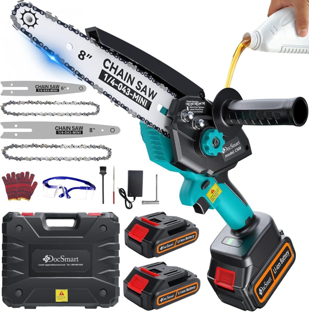 Best Gardening Tool – Mini Chainsaw Electric Cordless Review
