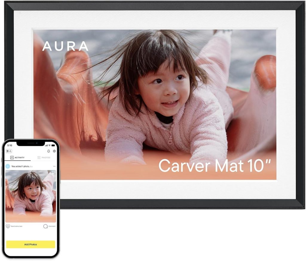 Best Digital Picture Frame – Aura 10.1″ HD Mat Display Review