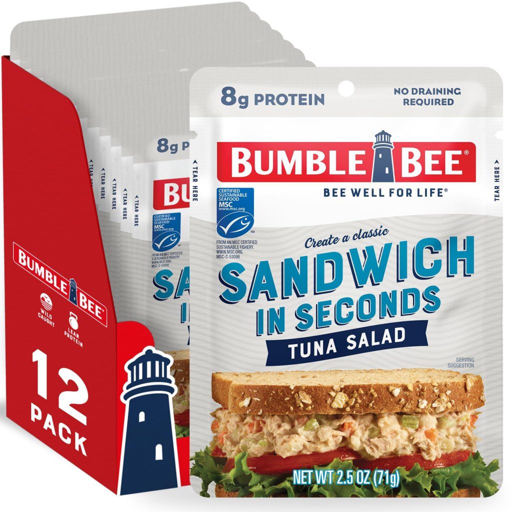 Best Packaged Tuna – Bumble Bee Sandwich in Seconds Tuna Salad Review
