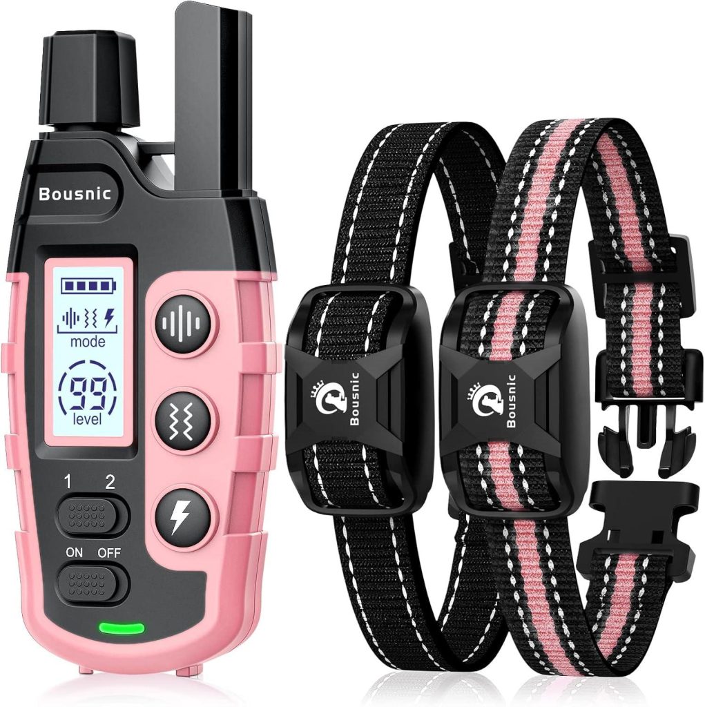 Best Dog Training Collar – Bousnic Dog Shock Collar Review