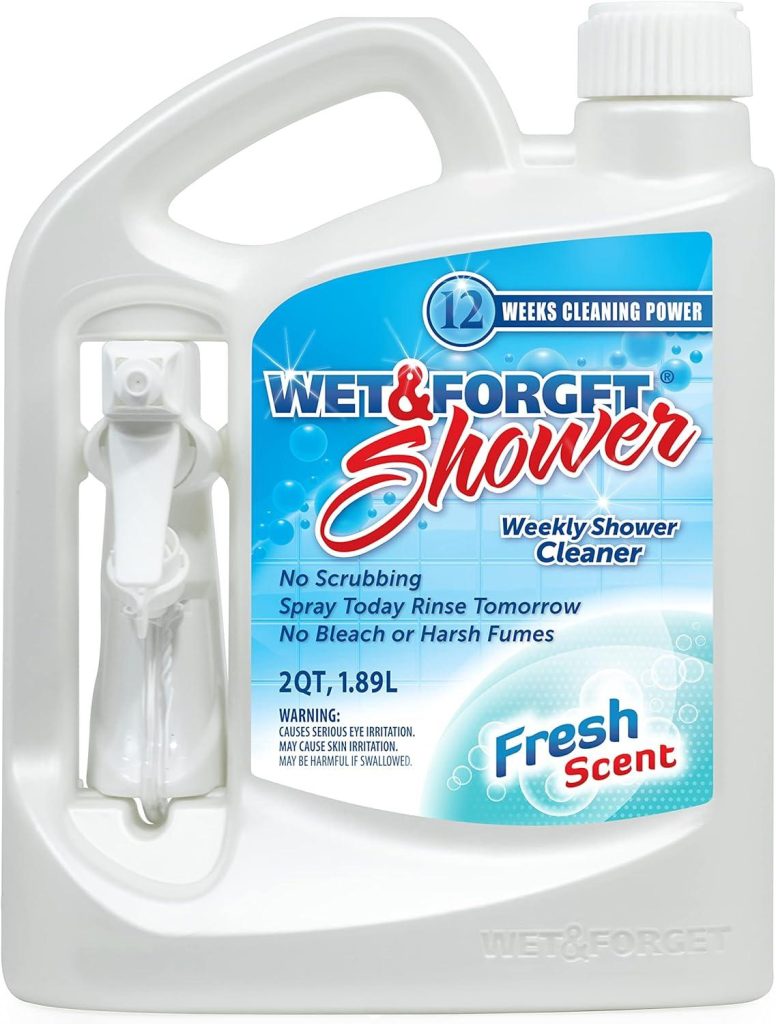 Best Home Cleaner – Wet & Forget Shower Cleaner Spray Review