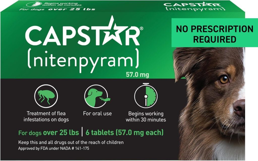 Best Flea Treatment – Capstar for Dogs, Fast-Acting Oral Flea Review