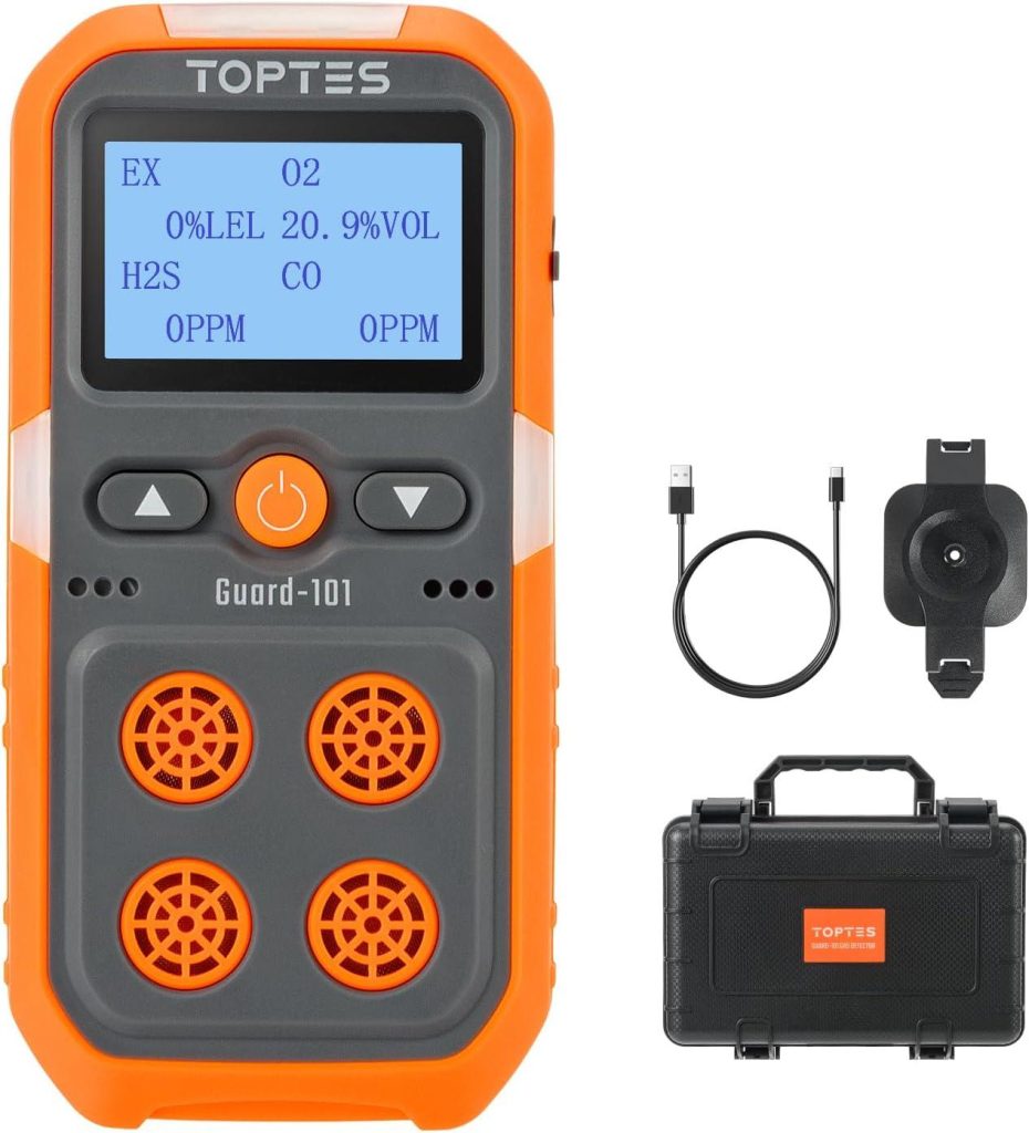 Best Gas Detector – TopTes Guard-101 4 Gas Monitor Review