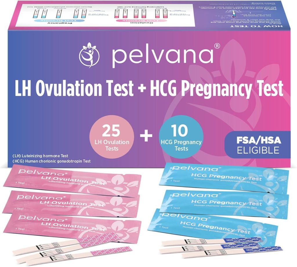 Best Fertility Tests – Pelvana Pregnancy and Ovulation Test Strips Combo Kit Review