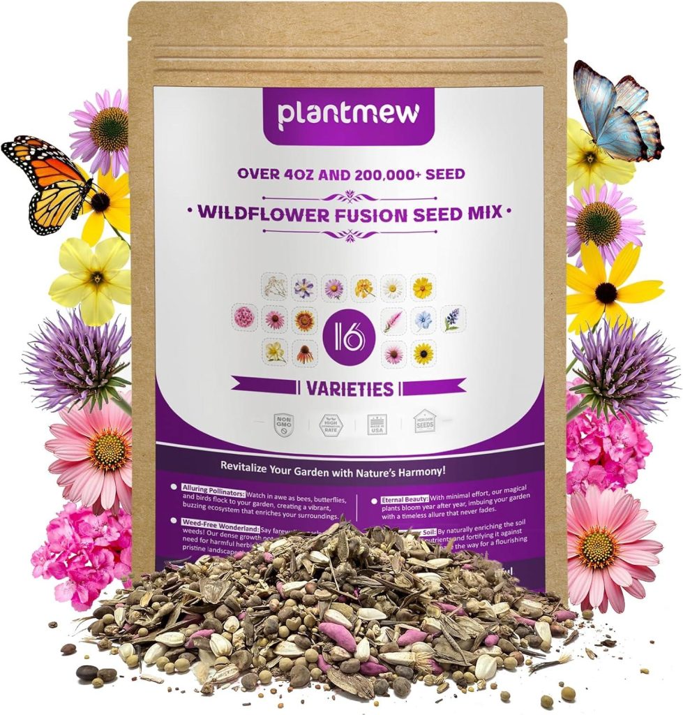 Best Wildflower Seeds – 200,000+ Perennial Mix for Pollinators Review