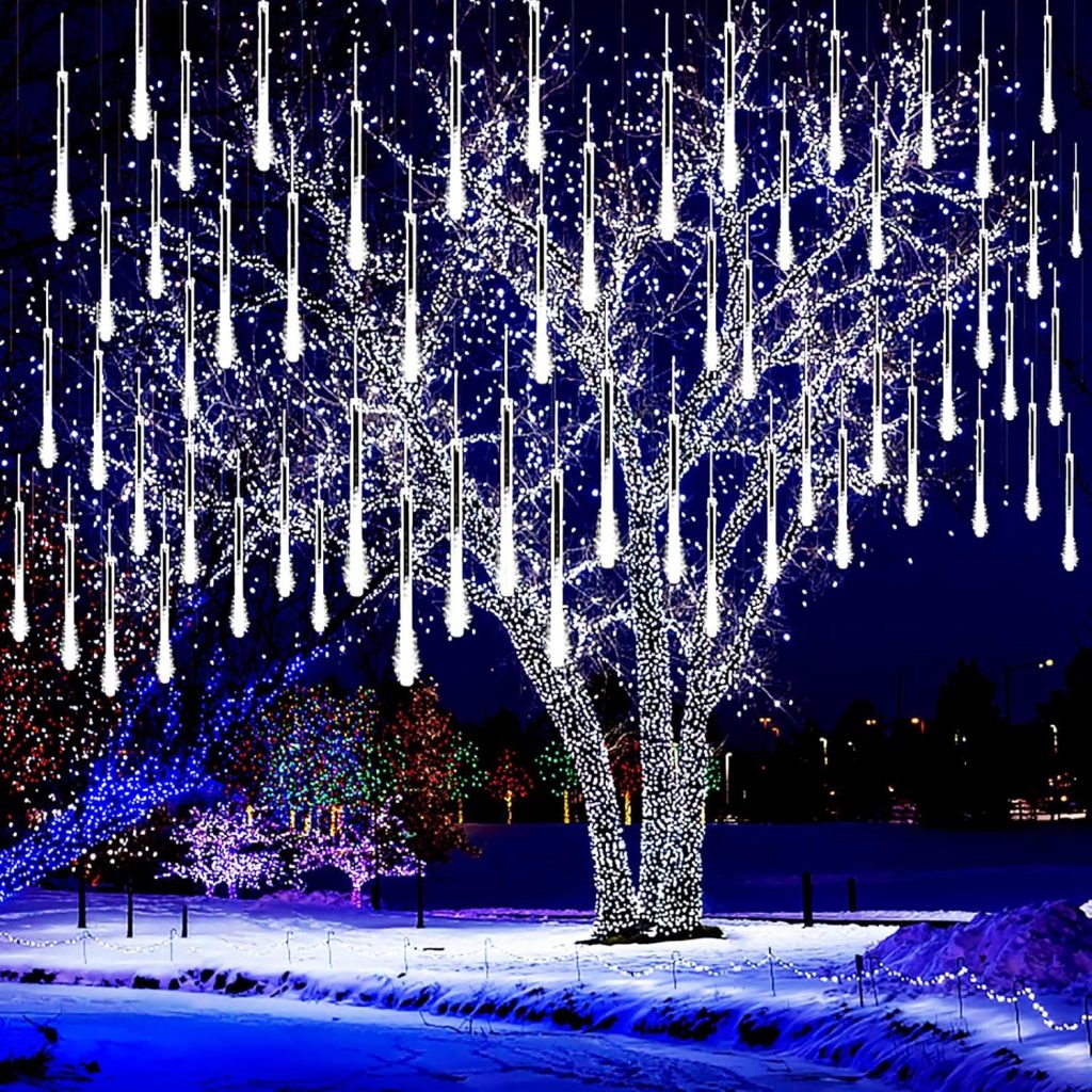 Best Outdoor Lights – Kwaiffeo Christmas Meteor Shower Lights Review