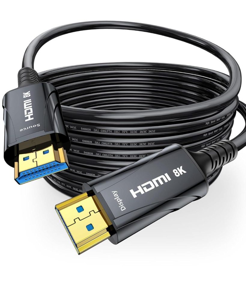 Best HDMI Cable – Cratree 8K Fiber Optic HDMI Cable Long 50FT Review