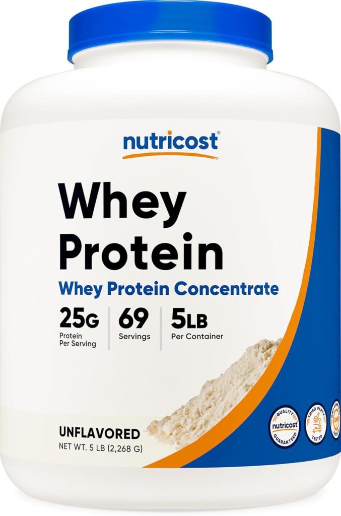 Best Protein Powder – Nutricost Whey Protein Powder, Unflavored, 5 pounds – from Whey Protein Concentrate Review