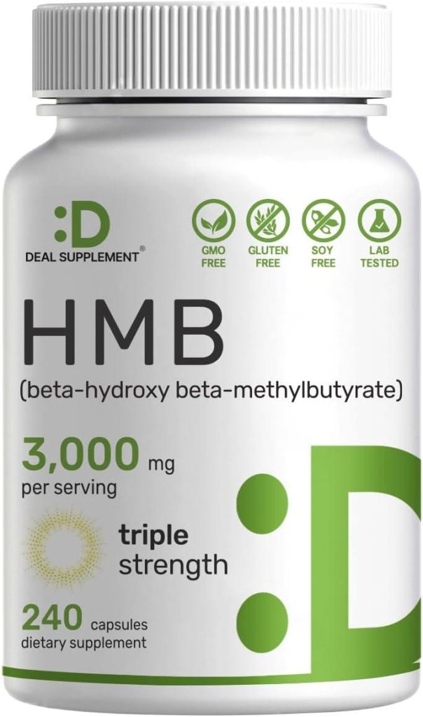 Best HMB Supplement – Ultra Strength 3,000mg | 240 Capsule Review