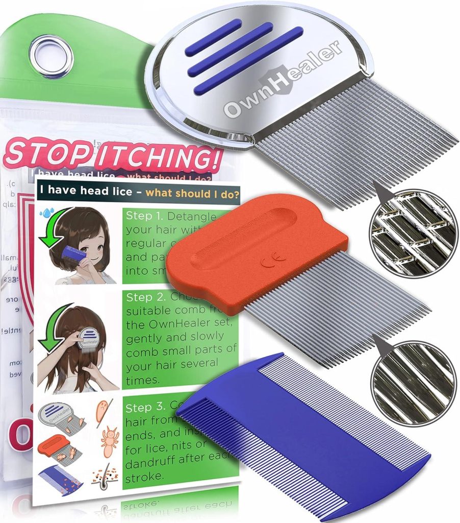 Best Lice Comb Kit – OWNHEALER Professional Lice Comb Review