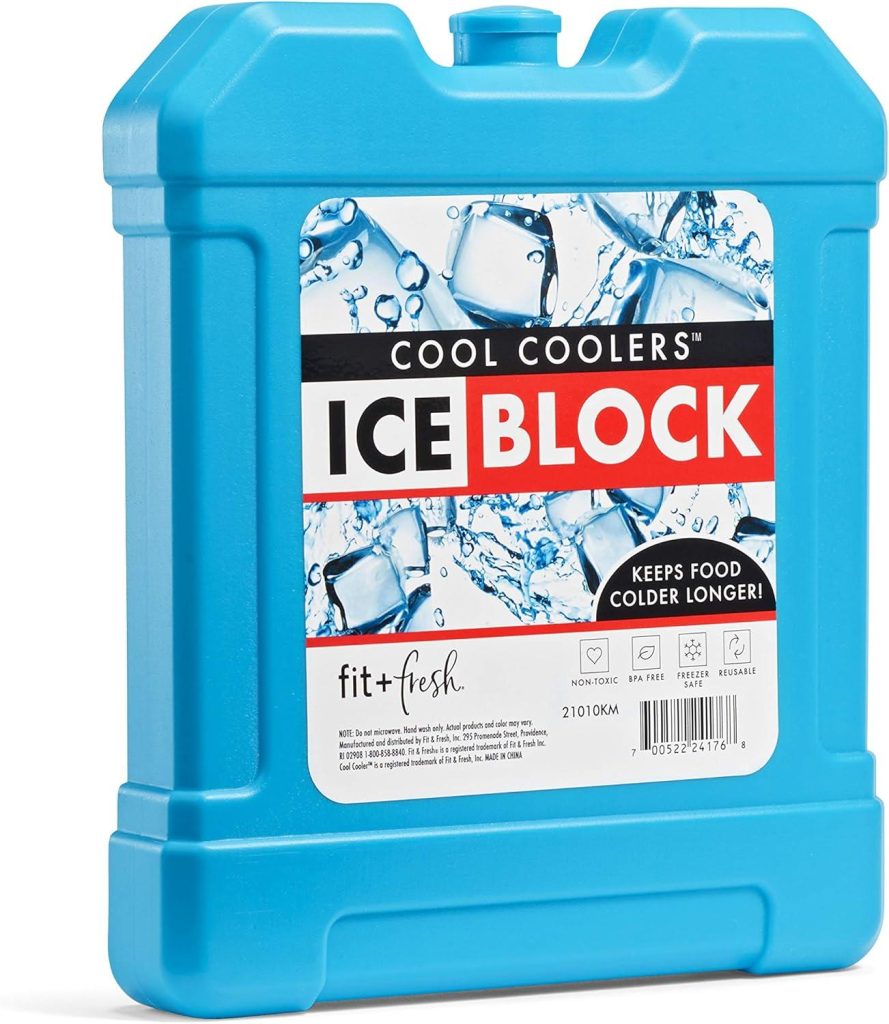 Best Ice Pack – Cool Coolers by Fit + Fresh, XL Cooler Ice Block Review
