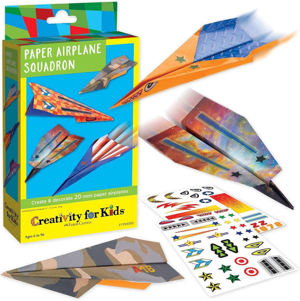 Best Kids Craft – Creativity for Kids Paper Airplane Squadron Review
