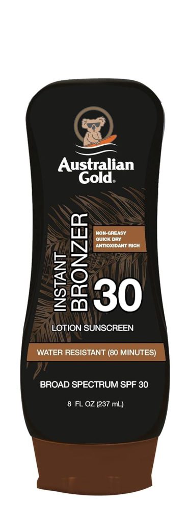 Best Sunscreen – Australian Gold Sunscreen Lotion with Instant Bronzer Review