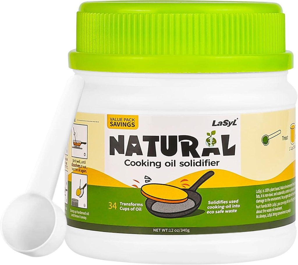 Best Cooking Oil Solidifier – LaSyL Natural Powder Review