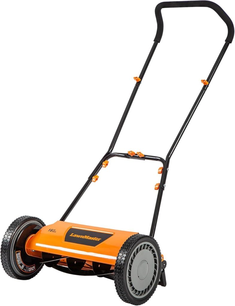 Best Push Reel Mower – LawnMaster LMRM1602 16-Inch 5-Blade Review